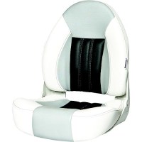 Tempress Probax™ High Back Seat, White/Gray/Carbon - 68454 - 107-68454F1