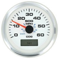 Prem Pro Wht Gps Speedo 60Mph Replaces 11-625060P - 781-625-060P - 11-781625060Pf1