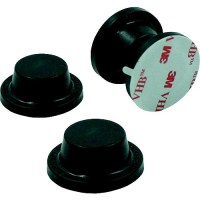 Ap Products Magnetic Door Holdback, Black - 013-09802 - 112-01309802F1