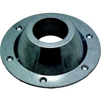 Round Surface Mount Base Only, Chrome - 013-1119 - 112-0131119F1