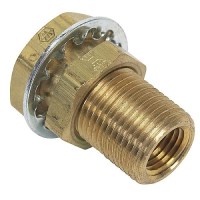 Fitting-Bulkhead Brass 1/4Fnpt - 033435-10 - 114-03343510F1