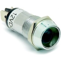 Cole Hersee Pl6Bbp 12V Pilot Light, Blue Led - Pl-612-B-Bp - 12-Pl612Bbpf1