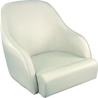 Springfield 1040407 Bucket Seat, White - 1040407 - 169-1040407F1