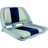 Springfield Traveler Seat, Gray Shell W/Blue & Gray Cushions - 1061121-C - 169-1061121Cf1