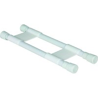 Camco 44093 Double Cupboard Bars, White - 44093 - 17-44093F1