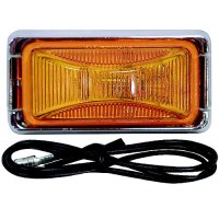 Anderson V203Ka Led Sealed Clearance/ Side Marker Light Assembly W/Black Bracket, Amber - V203Ka - 177-V203Kaf1