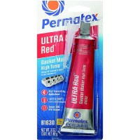 Permatex 81630 Ultra Red High Temperature Gasket Maker, 3 Oz. - 81630 - 180-81630F1