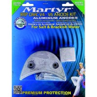 Martyr Brp Omc Johnson/Evinrude V4-V6 Hp Anode Kit, Magnesium - Cmomcv4V6Kitm - 194-Cmomcv4V6Kitmf1