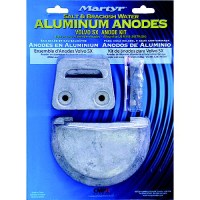 Martyr Aluminum Anode Kit For Volvo Penta Sx Engine (Contains 1-3855411, 1-3854130 And Fastening Hardware) - Cmsxkita - 194-Cmsxkitaf1