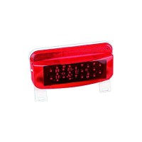 Creative Products Group Cmd00381Lm1 Led Command® Compact Surface Mount Tail Lights , Led Light W/ License Plate Bracket, White Base,Led:22, 8-5/8