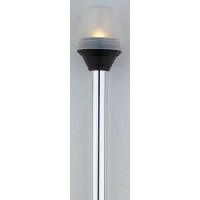 Attwood 5100241 Frosted Globe All-Round Light, 2-Pin Standard Pole 24