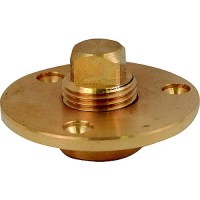 Attwood Cast Bronze Garboard Drain Plug 1/2