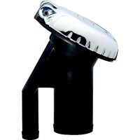Attwood 99Dfpvas1S Angled Gas Deck Fill For Pressure Release Systems, Stainless Cap - 99Dfpvas1S - 23-99Dfpvas1Sf1