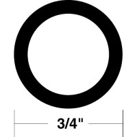 Taco V120005Bka501 Flexible Vinyl Insert, 50' Black - V12-0005Bka50-1 - 236-V120005Bka501F1