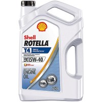Shell 550045126 Rotella® T4 Triple-Protection® Heavy-Duty Diesel Motor Oil, 15W-40, 1 Gal. - 550045126 - 258-550045126F1