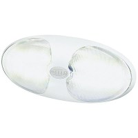 Hella Duraled 12/24V Dc White Light 12 Led Lamps With Switch, White Shroud - 980704001 - 265-980704001F1