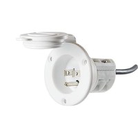 Minn Kota 1865110 Ac Power Port, White - 1865110 - 27-1865110F1