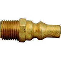 Mec Megmc402 Full Flow Quick Disconnect Brass Male Plug - Me-Gmc4-02 - 277-Megmc402F1