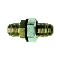 Mec Mestf33P Bulkhead Straight Flare Fitting-Brass - Mestf33-1 - 277-Mestf33Pf1