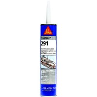 Sikaflex 90919 291 Marine Polyurethane Adhesive Sealant, White, 10.3 Oz. Cartridge - 90919 - 884-90919F1