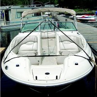 Taylor Boat Cover Support System Includes 50' Webbing, Quick Release Buckles And A Boat Cover Support Pole - 55741 - 32-55741F1