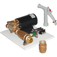 Groco C-60 12V Deck Wash Kit With Pgn-50 Spray Nozzle And Cv-75 Check Valve - C-60 12V - 34-C6012Vf1