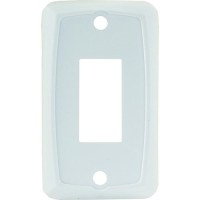 Single Face Plate White Bell Rv - 12845 - 342-12845F1