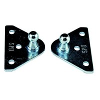 Jr Products Br1020 Gas Spring Mounting Brackets - Flat, 2/Pk - Br-1020 - 342-Br1020F1