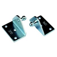 Jr Products Br1060 Gas Spring Mounting Brackets - Angled, 2/Pk - Br-1060 - 342-Br1060F1