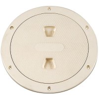 Beckson Screw Out Deck Plate With Standard Trim Ring, Diamond Center - Dp64-N - 35-Dp64Nf1