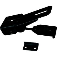 Rv Designer Camper Door Latch - Locking, Black - E314 - 350-E314F1