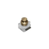 Sea-Dog 2243031 Push Button Rim Latch, Brushed Brass - 224303-1 - 354-2243031F1