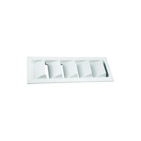 Abs 5 Slot Ventilator - White - 337290 - 354-337290F1