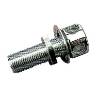 Sea-Dog 3520201 Gas Tank Vent - All Thread, Chrome/Brass - 352020-1 - 354-3520201F1