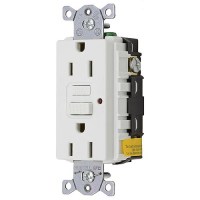 Gfci Duplex Receptacle W/Cover Plate, White - Gfrst52Mw - 36-Gfrst52Mwf1