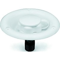 Thetford 94220 City Water Dish W/Plastic Check Valve, Polar White - 94220 - 363-94220 Superseded By: 865-94220F1