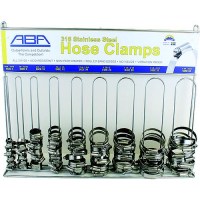 Scandvik 24401 Aba Hose Clamp Counter Top Display Rack - 24401 - 390-24401F1