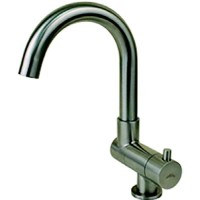 Scandvik J Spout Folding Swiwel Cold Water Tap - 74125 - 390-74125F1