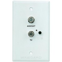 Winegard Rv-7542 White Rv Tv Satellite Jack Receptacle - Rv-7542 - 401-Rv7542F1