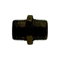 Brass Fittings 44724 Bronze Hex Nipple, 3/4
