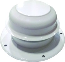 Heng'S 10003C Metal Plumbing Vent, White - 10003-C - 634-10003Cf1