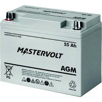 Mastervolt 62000550 12V Agm Battery, Group 24 - 62000550 - 469-62000550F1