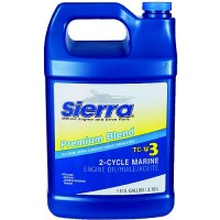 Sierra 95003 Blue Premium Tc-W3 2 Cycle Engine Oil, Gal - 18-9500-3 - 47-95003F1