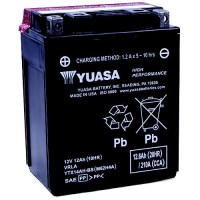 Yuasa High Performance, Maintenance Free Battery - Fresh Pack - Yuam62H4A - 494-Ytx14Ahbsf1