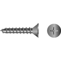 Phillips Tapping Screws - Flat Head, #8 X 5/8