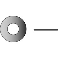 Flat Washer, #10, .050