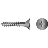 Phillips Wood Screw - Flat Head, #8 X 3/4