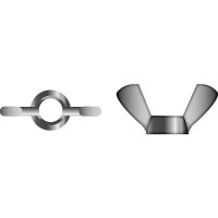 Seachoice Stainless Steel Wing Nuts - Rp-Mp1372Sc - 50-59467F1