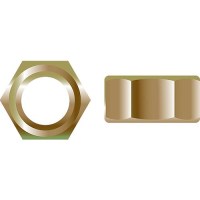 Seachoice 01383 © Hex Nut, 3/8-16 - Rp-Sc2418 - 50-01383F1