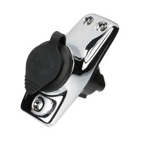 Seachoice Chrome-Plated Spare Light Base Assembly, Plug In, Waterproof Snap-On Cover - 8261 - 50-08261F1